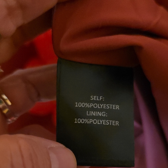 NWOT $250 BOSTON PROPER ONE SHOULDER ROSE PRINT GOWN DRESS IN PINK MULTI SIZE 10 - Picture 8 of 9